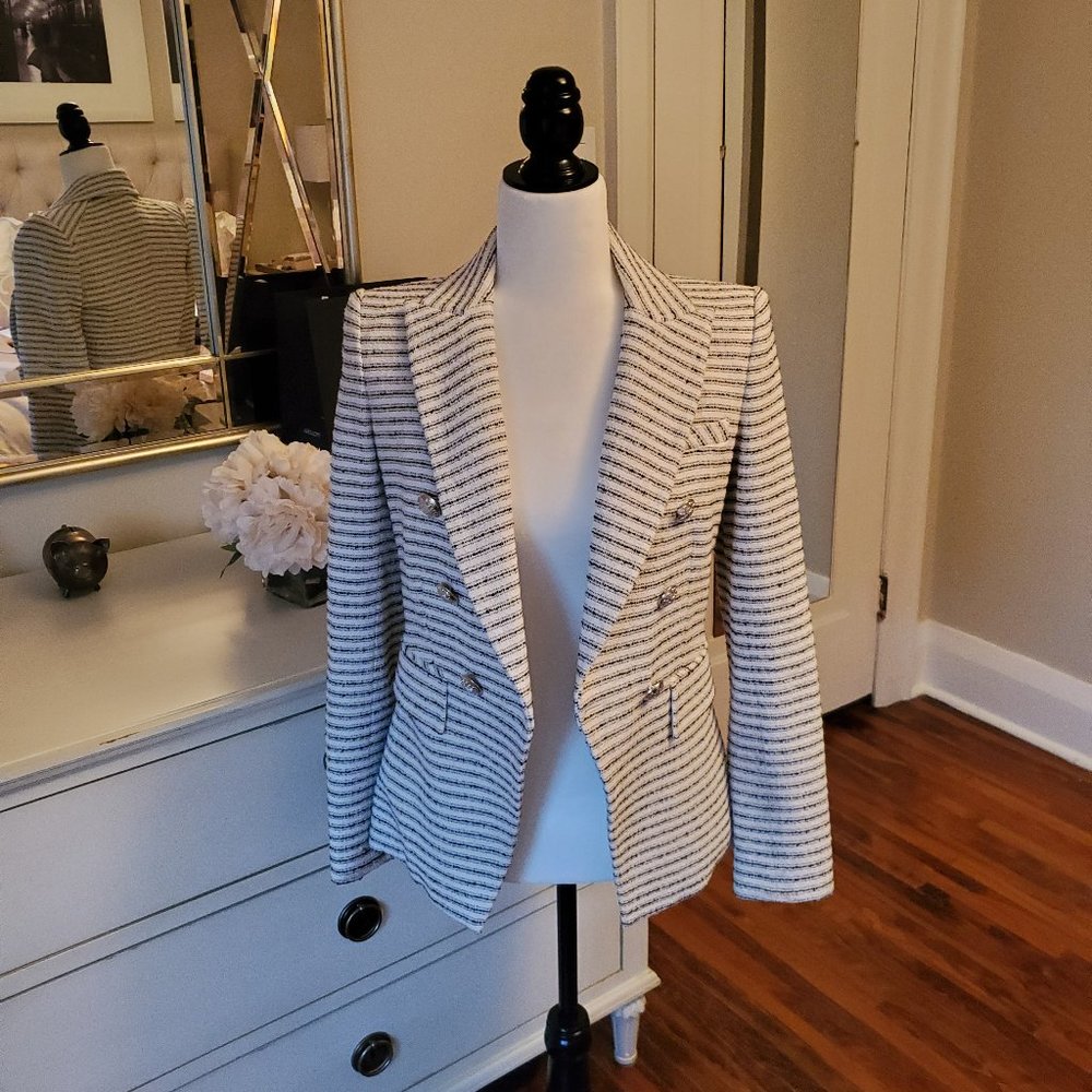 Veronica Beard stripe blazer